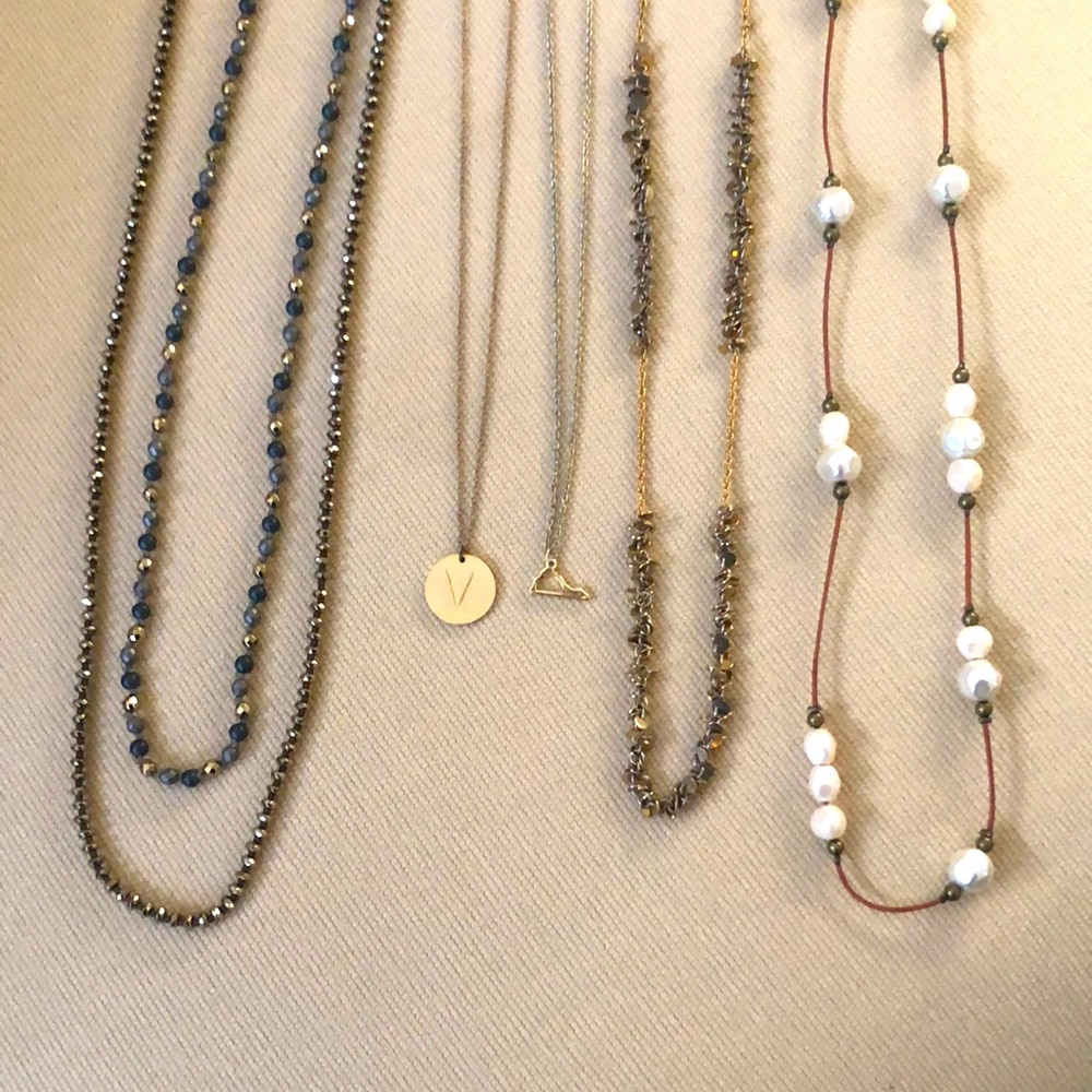 Lot of 5 Fashion Necklaces